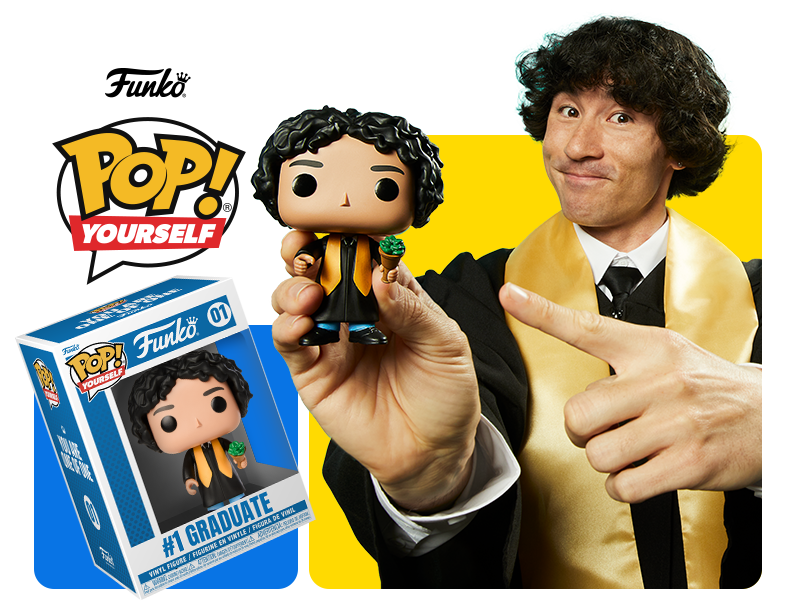 Funko POP! Yourself Grads - create a customized POP! vinyl figure of your grad